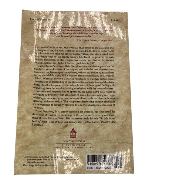 The Complete Káma Sútra By Alain Daniélou 1994 Paperback - Picture 8 of 16